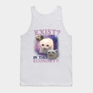 Cat Meme Shirt | Sad Cat Meme Shirt | Crying Cat Meme Shirt | Cat Shirt | Meme Culture Shirt | Millennial Humor Shirt | Gen Z Humor Tank Top